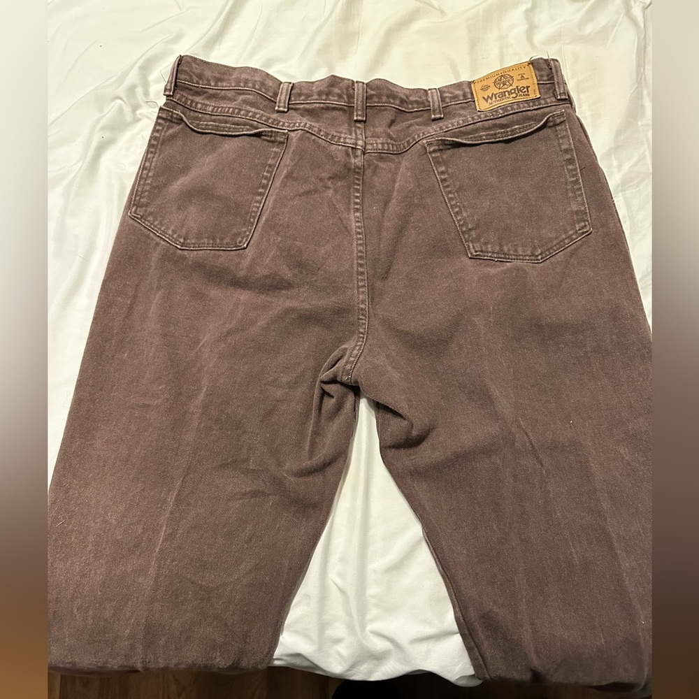 Wrangler brown jeans - Picture 3 of 5